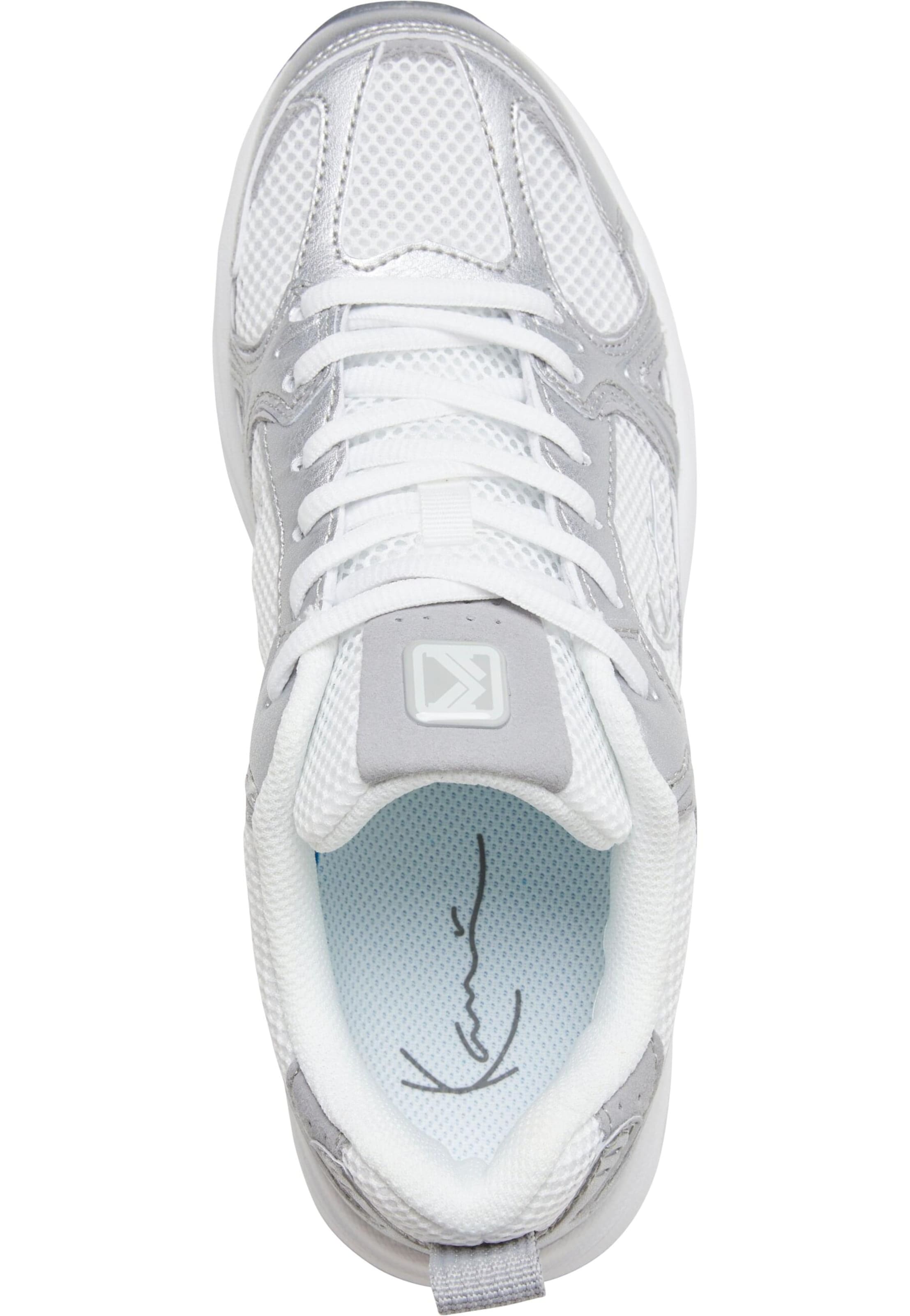 Sneaker bassa 'Prime Runner' di Karl Kani in argento