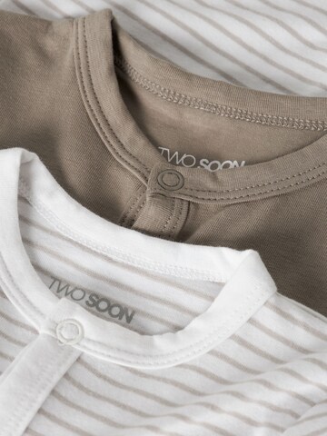Pyjama TWO SOON en marron