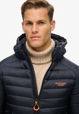 Superdry Демисезонная куртка 'Fuji' в Синий: спереди