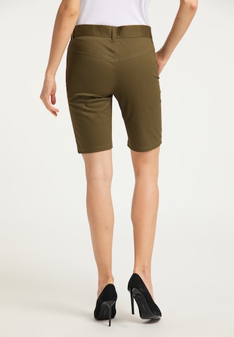 DreiMaster Klassik Skinny Shorts in Grün