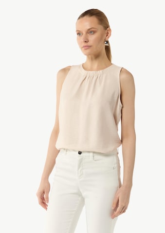 COMMA Bluse in Beige: Vorderseite