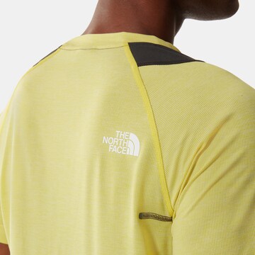 THE NORTH FACE Sportshirt 'GLACIER' in Gelb