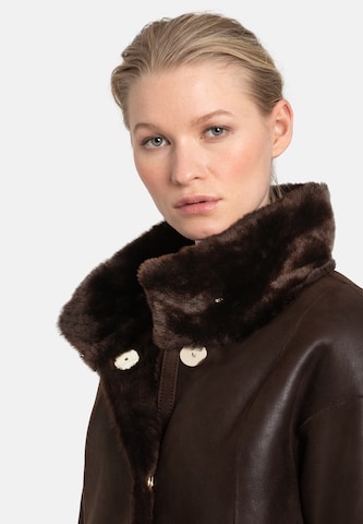 Werner Christ Winter Jacket in Brown