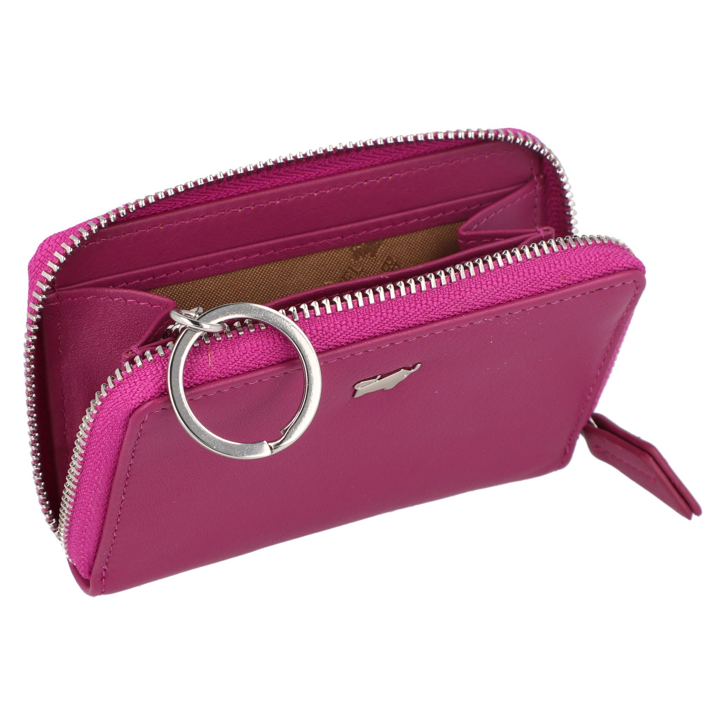 Porte-monnaies 'Joy' Braun Büffel en rose