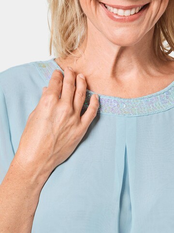 Goldner Blouse in Blauw