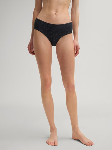 JOOP! Bikinihose 'Cornflower' in Schwarz: Vorderseite