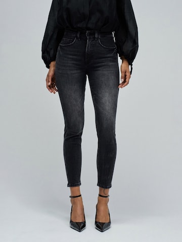 Salsa Jeans Skinny Jeans in Zwart: voorkant