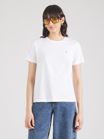 Maglietta di GANT in bianco: frontale