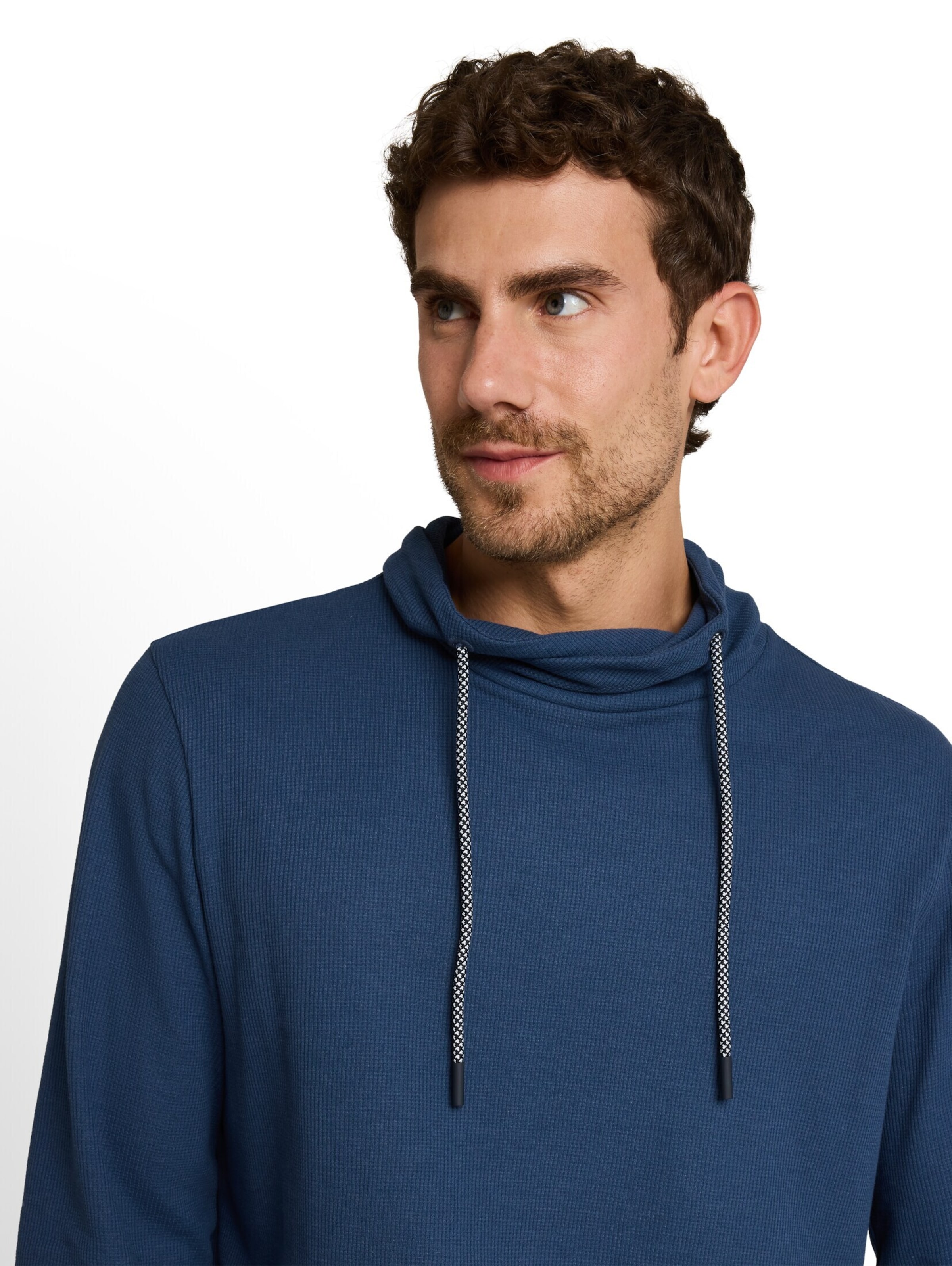 TOM TAILOR Shirt in Blauw