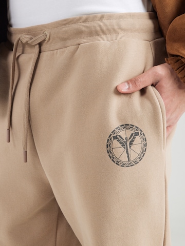 Tapered Pantaloni de la Carlo Colucci pe maro