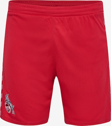 Hummel Sports trousers in Red: front