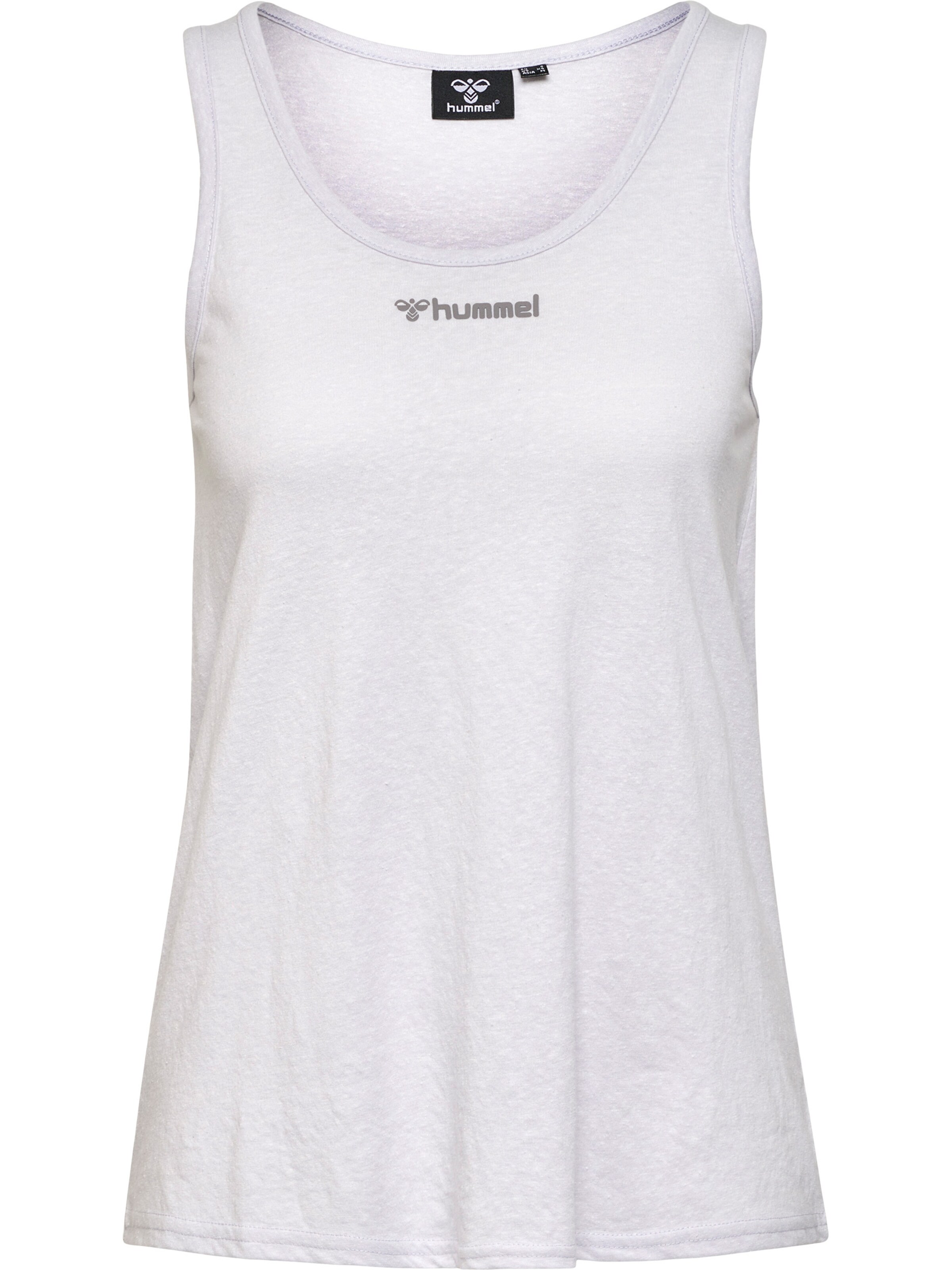 Hummel Top in Wit: voorkant
