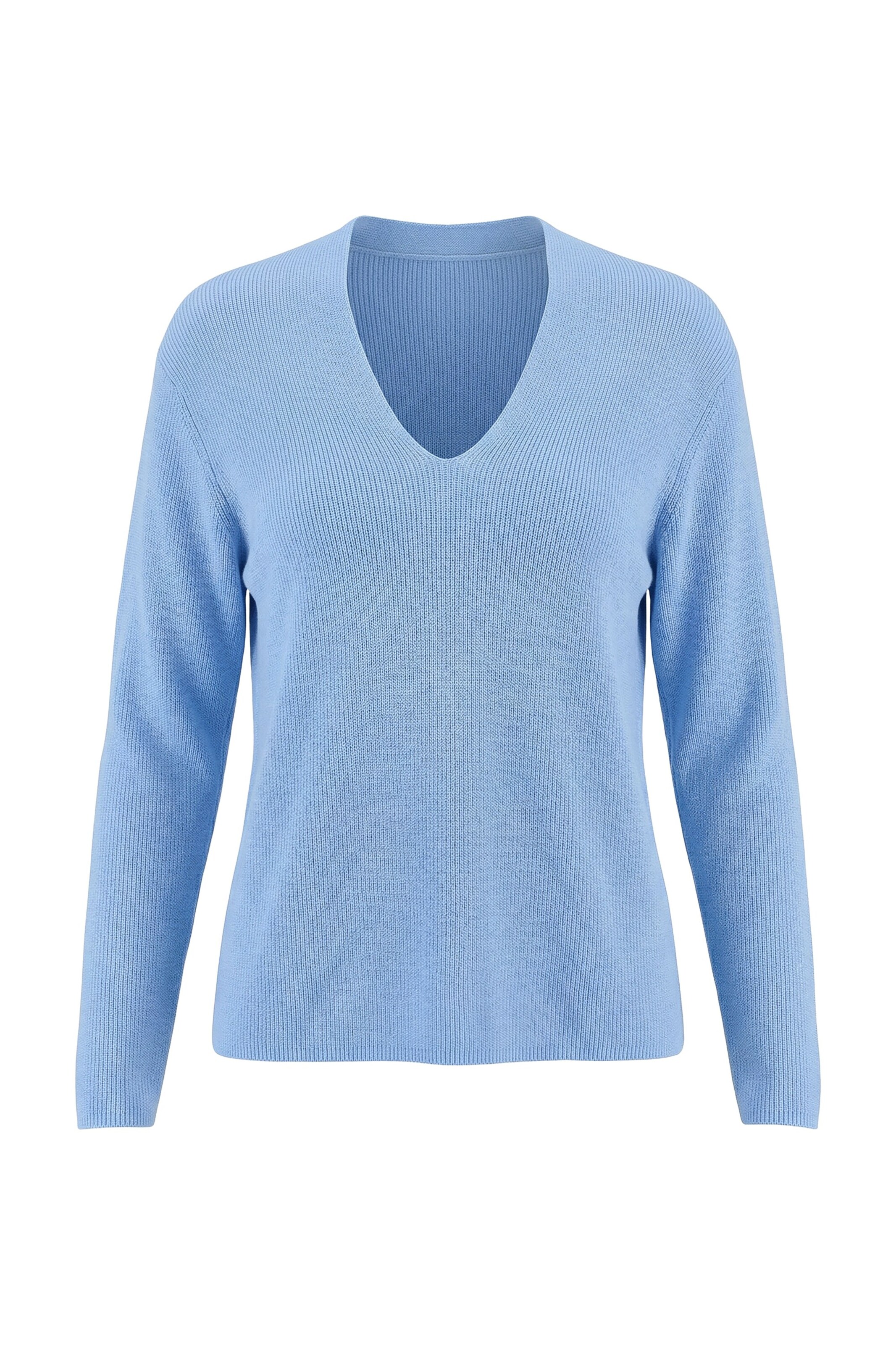 Ulla Popken Sweater in Blue: front