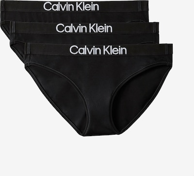 XS dydžio Moteriškos kelnaitės 'Maximum Cotton' iš Calvin Klein Underwear, spalva – juoda / balta, Prekių apžvalga