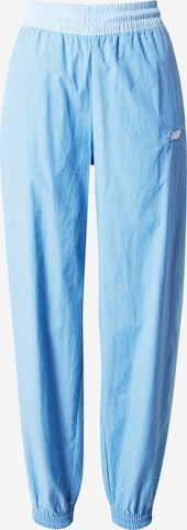 new balance Spodnie sportowe 'Athletics' w kolorze niebieski: przód