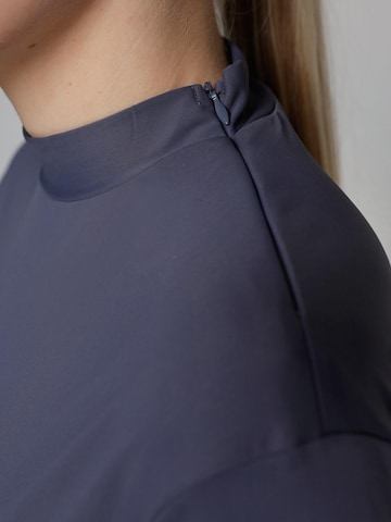 SIYA Swimwear High neck Badpak 'South - Covered' in Blauw