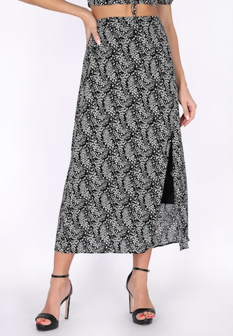 faina - Falda 'Festive' en negro: frente