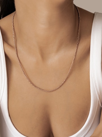 Hey Happiness - Cadena 'Rope' en oro: frente