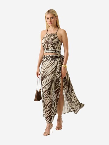 Gonna 'NEW ROMANA' di GUESS in marrone