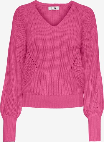 JDY Sweater 'JUSTY' in Pink: front