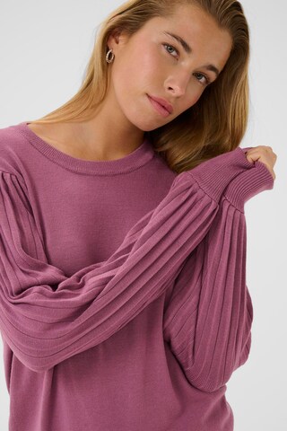 Kaffe Pullover 'Lone' i lilla