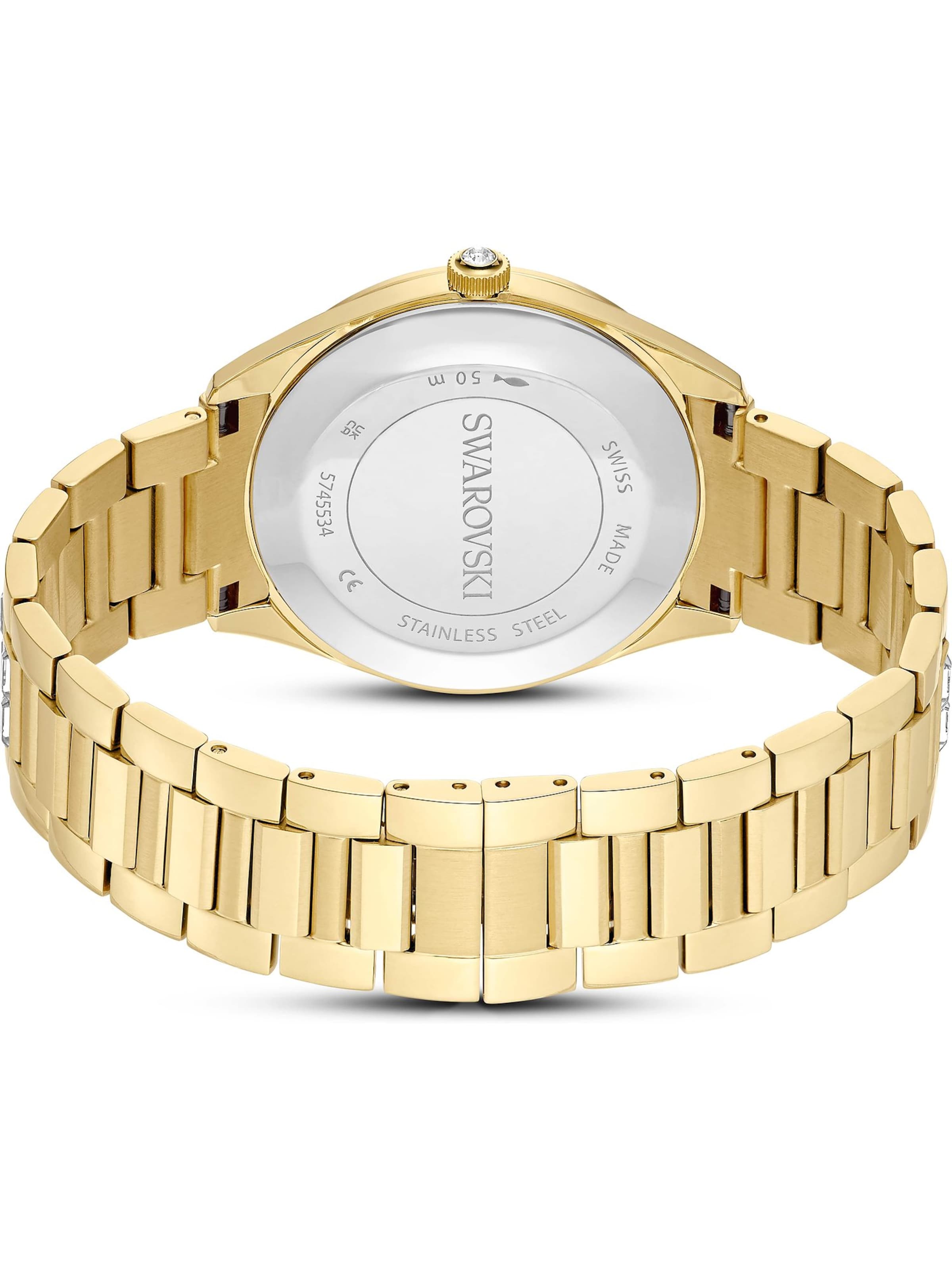 Swarovski Analoogkell 'Matrix', värv Kuld