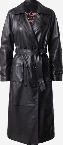 FREAKY NATION Between-Seasons Coat 'New Desire' in Black: front