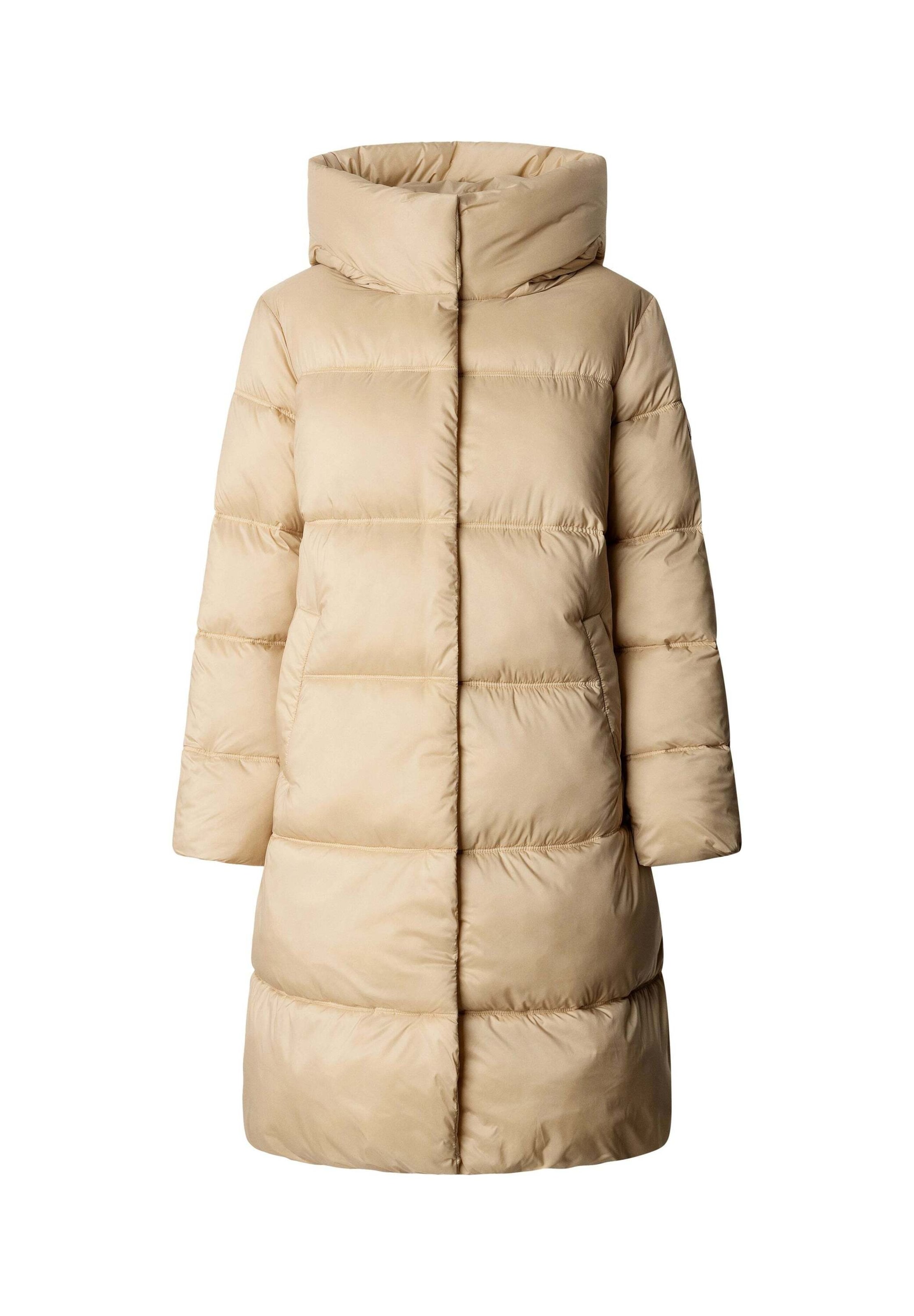 Pepe Jeans - Abrigo de invierno en beige: frente