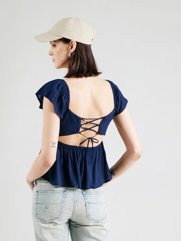 Chemisier HOLLISTER en bleu