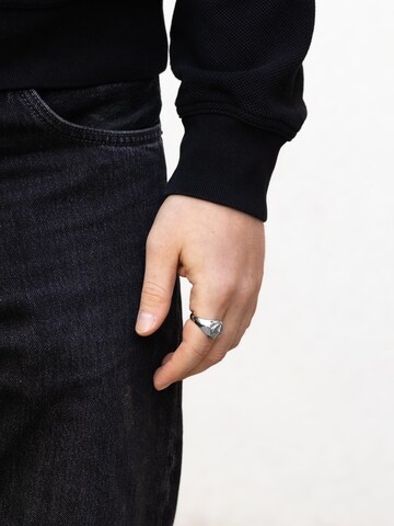 warpedsense Ring 'Axis' in Silver