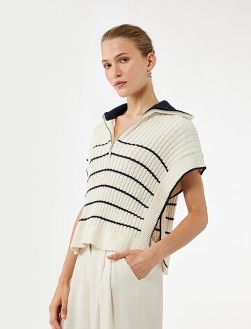 Koton Sweater 'WESTEN' in White