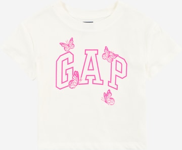 Tricou de la GAP pe alb: față