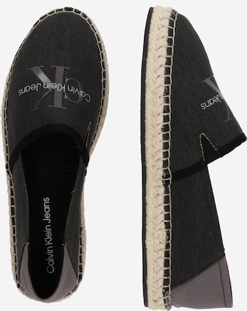 Calvin Klein Jeans Espadrile | črna barva