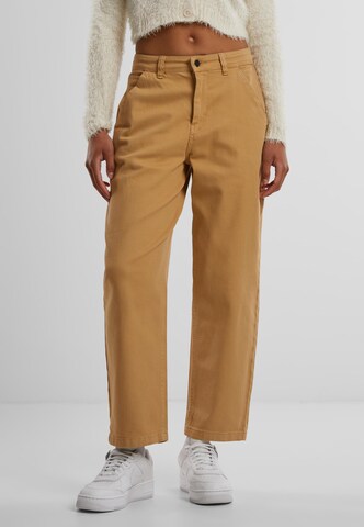 HOMEBOY Loose fit Chino Pants 'Monster' in Beige: front