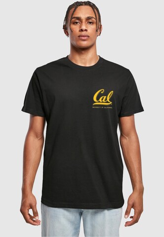 Merchcode Shirt 'Berkeley University' in Schwarz: Vorderseite