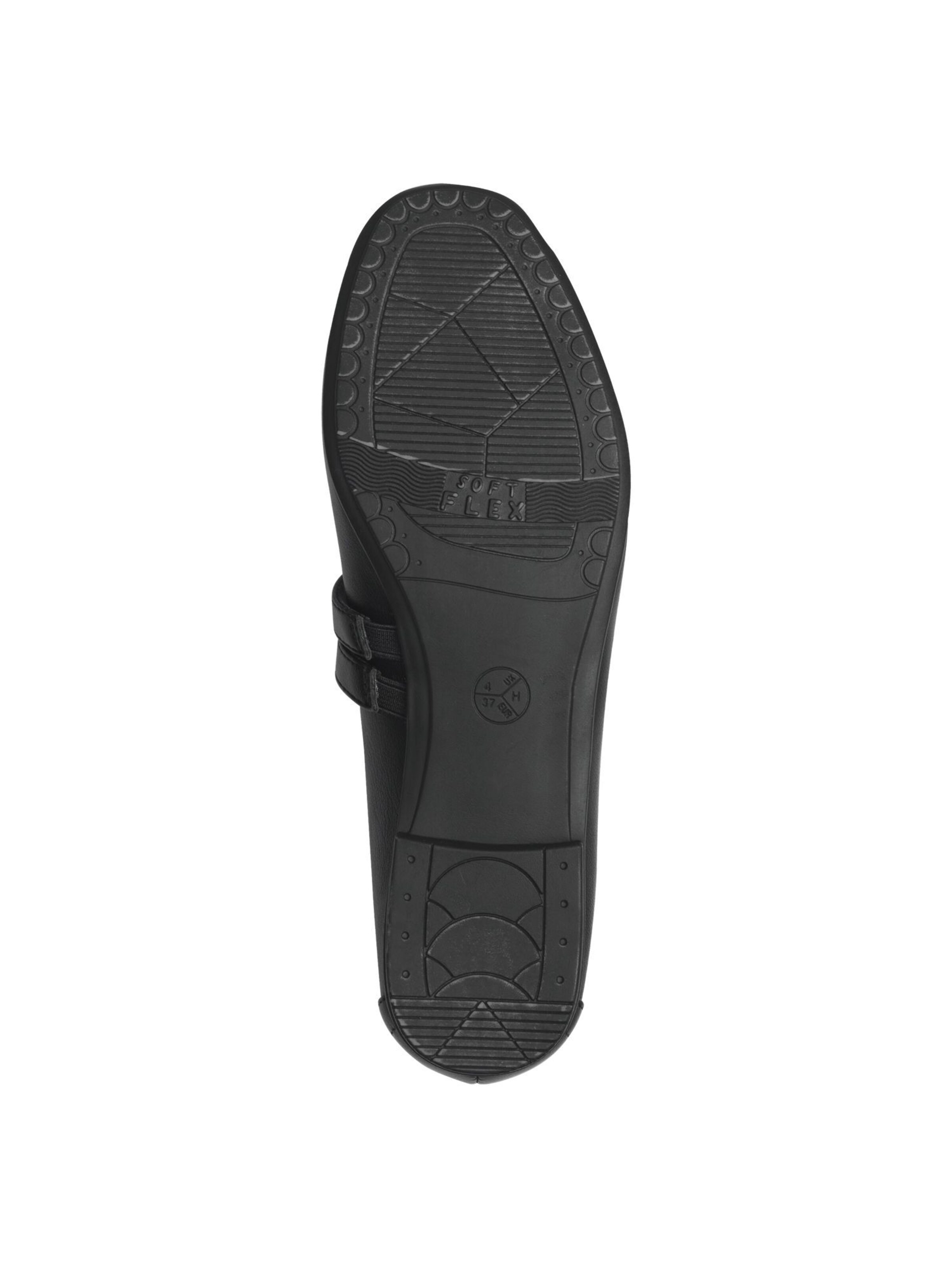 JANA Ballerina in Schwarz