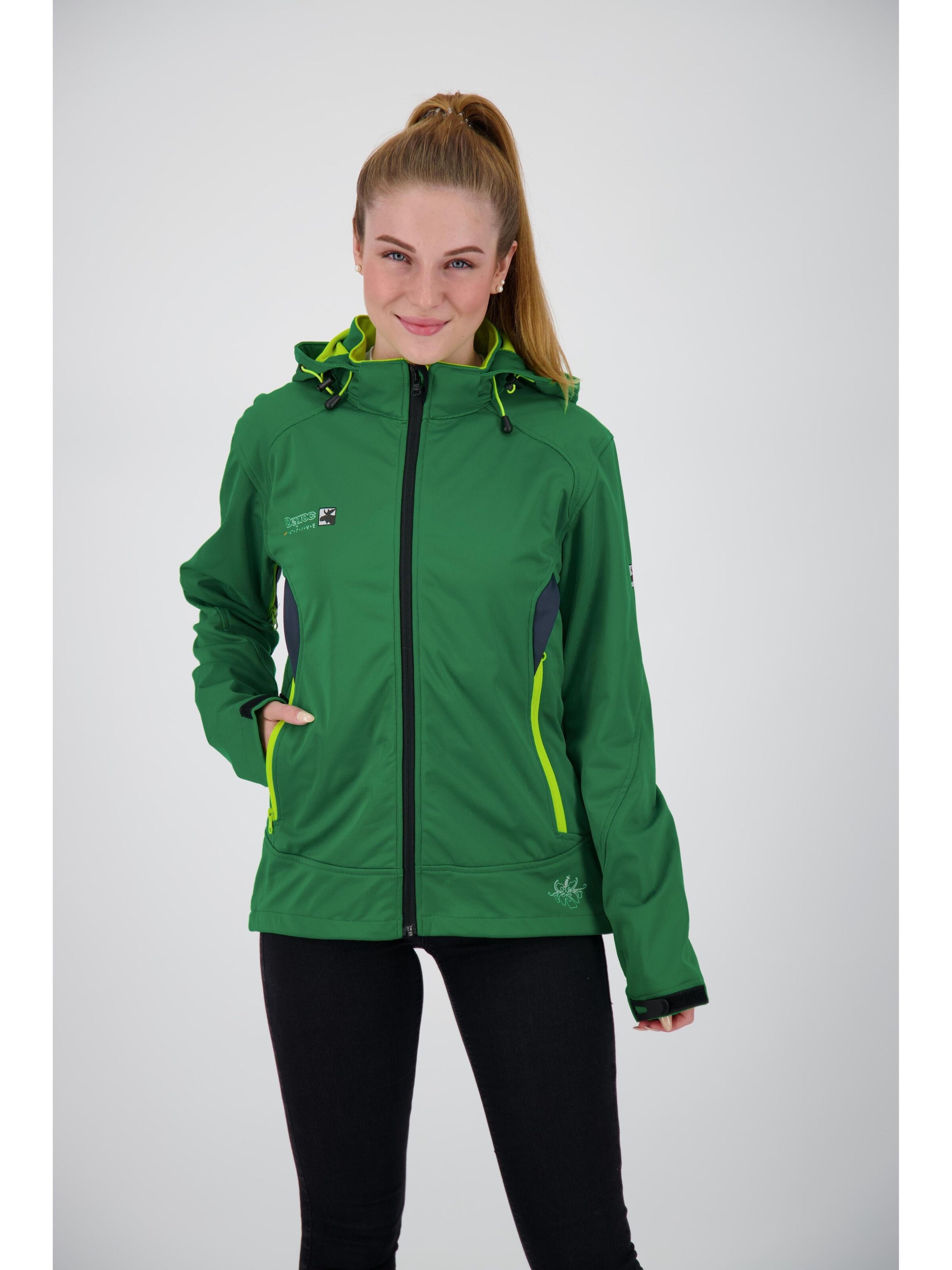 deproc Übergangsjacke 'Downton Peak WOMEN'‌‌‌‌‌ in Grün