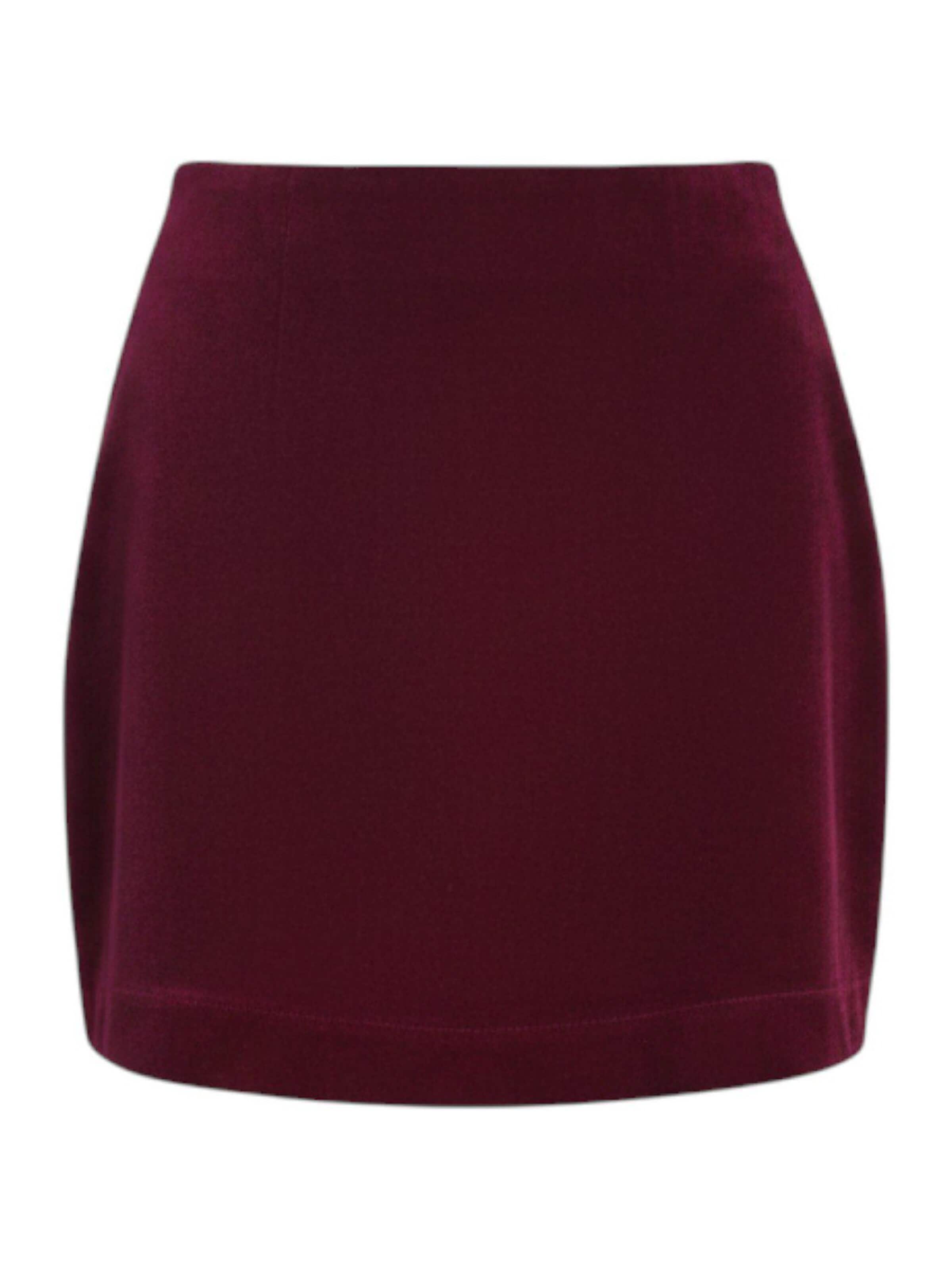 Ocoza Skirt in Red: front