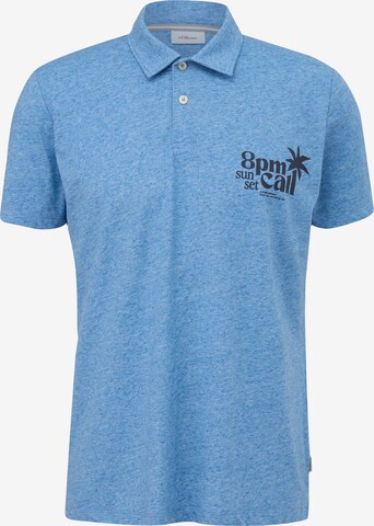 s.Oliver Shirt in Blue: front