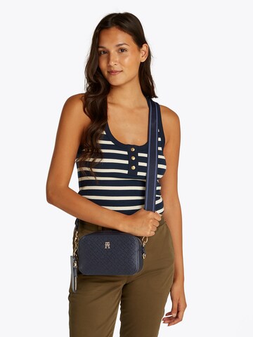 TOMMY HILFIGER - Bolso de hombro 'DISTINCT' en azul