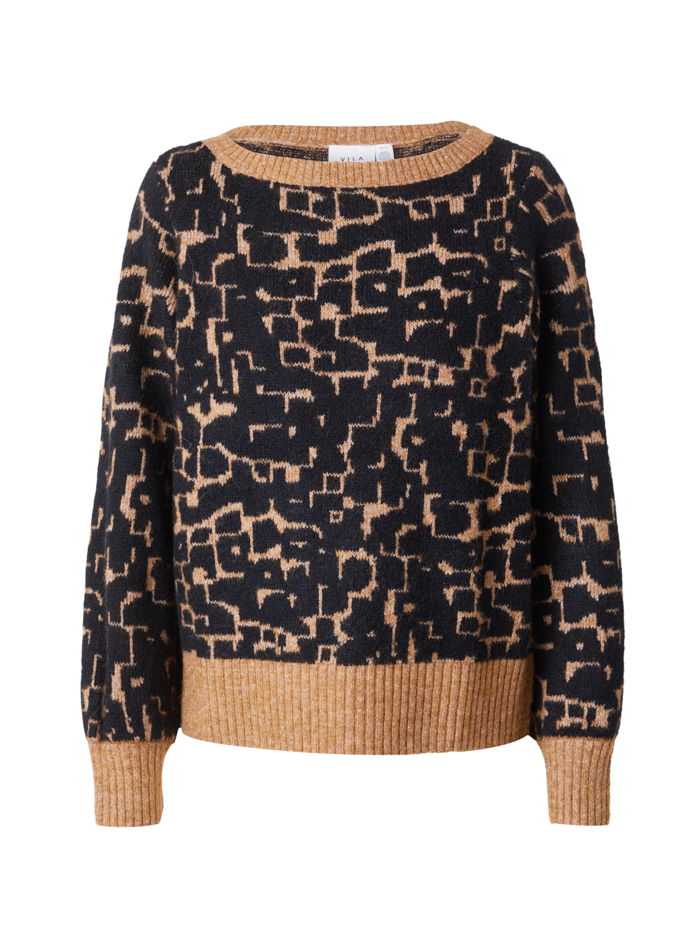 Pullover 'VIALVA' di VILA in marrone: frontale