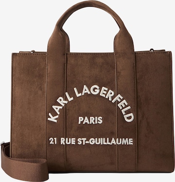 Karl Lagerfeld Shopper táska 'K/RSG' - barna: elől