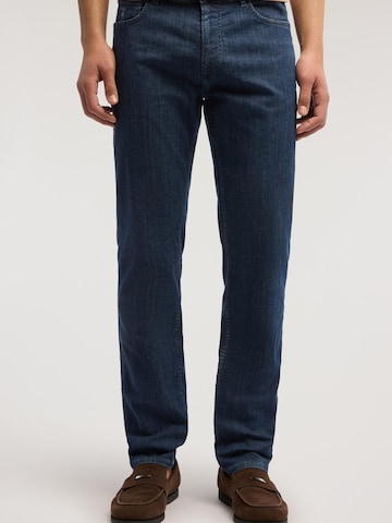 Coupe slim Jean Trussardi en bleu