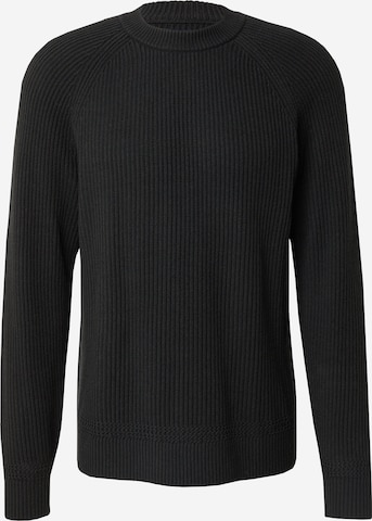 Abercrombie & Fitch Sweater in Black: front