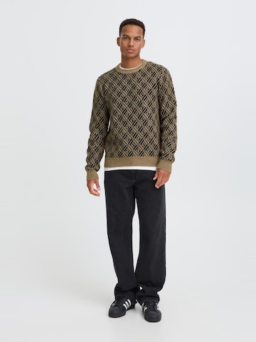 BLEND - Jersey 'BHBrono ONeck Knit' en marrón