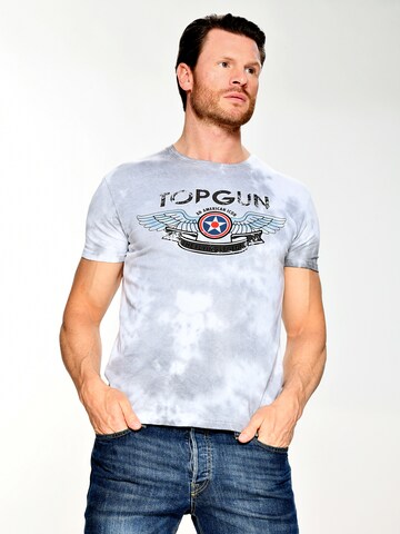 TOP GUN T-Shirt in Grau