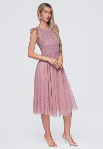 Ombre Cocktailjurk in Roze