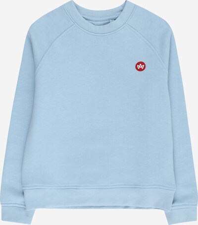 Kronstadt Sweatshirt 'Lars' i lyseblå / rød / hvit, Produktvisning