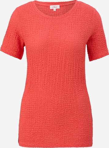 s.Oliver T-Shirt in Orange: predná strana