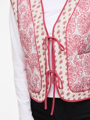 Gilet 'VIDelphine' VILA en blanc